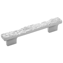 Sandrine 3-3/4 " (96 mm) or 5 1/16 " (128 mm) Center to Center Rustic Raw Textured Bar Cabinet Handle / Drawer Pull