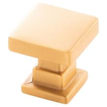 Brighton 1 Inch Classic Farmhouse Square Cabinet Knob / Drawer Knob