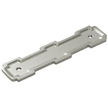 Coventry 3-3/4" Center to Center Cabinet Pull Backplate