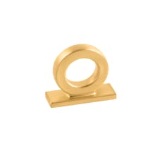 Corsa 1-3/4 Inch Long Modern Ring Cabinet Knob