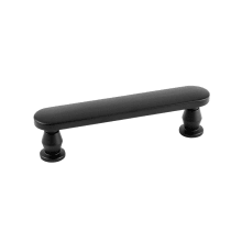 Anders 3-3/4" Center to Center Flat Oval Bar Mid-Century Modern Cabinet Handle / Drawer Pull
