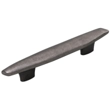 Pebble 3-3/4" (96mm) & 5-1/16" (128mm) Dual Center to Center Organic Zen Cabinet Handle / Drawer Pull