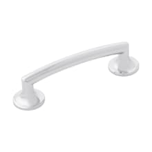 Flare 3-3/4 Inch (96 mm) Center to Center Flared Base Posts Cabinet Handle / Drawer Pull