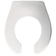 Round Open Front Baby / Toddler Bowl Toilet Seat - Less Cover with STA-TITE&reg; and DuraGuard&reg;