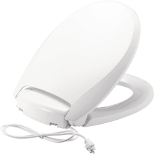 Radiance Round Closed-Front with Cover Multi-Setting Warming Toilet Seat with Whisper Close®, STA-TITE®, Precision Seat Fit™, and Night Light