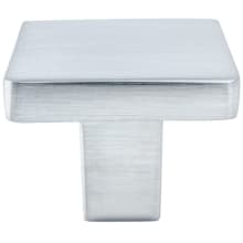 Advantage Knobs 1-1/8 Inch Square Cabinet Knob from the Value Collection