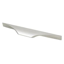 Silhouette 7-1/2 Inch Long Modern Finger Tab Cabinet Pull from the Art Tech Collection by R. Christensen