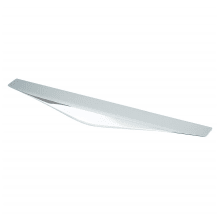 Lips 12-5/8" Long Finger Tab Lip Urban Modern Angled Large Oversized Cabinet Handle / Drawer Tab Pull