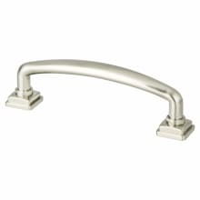 Tailored Traditional 3-3/4 Inch Center to Center Handle Cabinet Pull from the Timeless Charm Series