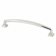Tailored Traditional 6-5/16 Inch Center to Center Handle Cabinet Pull from the Timeless Charm Series