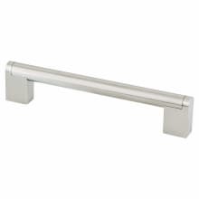 Studio 6-5/16" (160mm) Center to Center Urban Industrial Hollow Stainless Steel Cabinet Handle / Drawer Pull