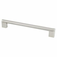 Studio 8-13/16" (224mm) Center to Center Urban Modern Hollow Stainless Steel Cabinet Handle / Drawer Pull