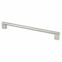Studio 11-11/32" (288 mm) Center to Center Urban Modern Hollow Stainless Steel Cabinet Handle / Drawer Pull