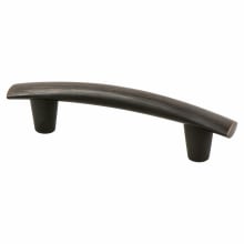 Meadow 3-3/4 Inch Center to Center Curved Bar Style Cabinet Handle / Drawer Pull
