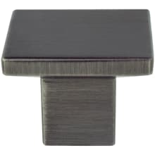 Elevate 1-3/16 Inch Modern Square Cabinet Knob / Drawer Knob from the Uptown Appeal Collection
