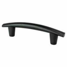 Meadow 3-3/4 Inch Center to Center Curved Bar Style Cabinet Handle / Drawer Pull