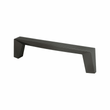 Swagger 3 3/4" (96 mm) Center to Center Modern Angular Cabinet Handle / Drawer Pull from the Uptown Appeal Collection