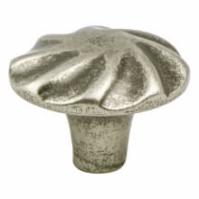 Rhapsody 1-5/16 Inch Spiral Twist Mushroom Cabinet Knob / Drawer Knob