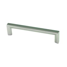 Metro Pack of (10) - 5-1/16" (128 mm) Center to Center Modern Square Cabinet Handles / Drawer Pulls