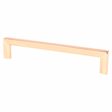 Metro 6-5/16" (160mm) Center to Center Square Cabinet Handle / Drawer Pull from Uptown Appeal