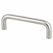 Stainless Steel 3-3/4 Inch Center to Center Wire Cabinet Pull