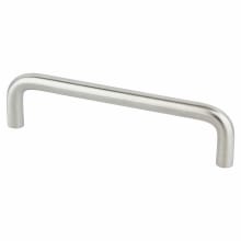 Stainless Steel 5-1/16 Inch Center to Center Wire Cabinet Pull
