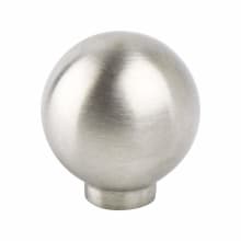 Stainless Steel 1 Inch Round Ball Cabinet Knob / Ball Drawer Knob