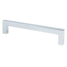 Contemporary Advantage One 5-1/16 Inch Center to Center Squared Corner Cabinet Handle / Drawer Pull