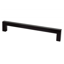 Contemporary Advantage One 6-5/16 Inch Center to Center Squared Corner Cabinet Handle / Drawer Pull
