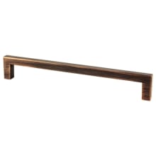 Contemporary Advantage One 7-9/16 Inch Center to Center Square Corner Cabinet Handle / Drawer Pull