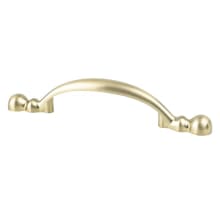 Traditional Advantage Four 3 Inch Center to Center Handle Cabinet Pull from the Value Collection