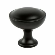 Echo 1-3/16 Inch Contemporary Round Mushroom Cabinet Knob / Drawer Knob
