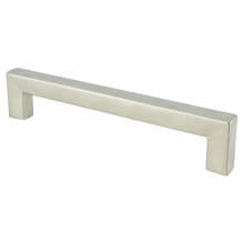 Square 5-1/16" (128mm) Center to Center Modern Square Cabinet Handle / Drawer Pull by R. Christensen