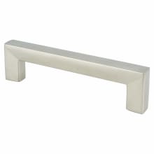 Square 3-3/4 Inch Center to Center Modern Cabinet Handle / Drawer Pull by R. Christensen