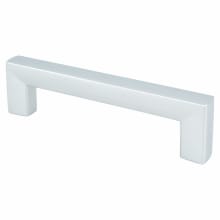 Square 3-3/4 Inch Center to Center Modern Cabinet Handle / Drawer Pull by R. Christensen