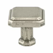 Harmony 1-3/16 Inch Square Cabinet Knob from the Timeless Charm Series