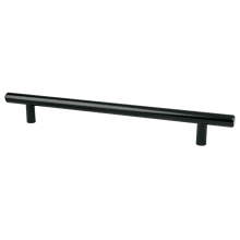 Modern 7-9/16 Inch Center to Center Bar Style Cabinet Handle / Drawer Pull - Transitional Advantage Two