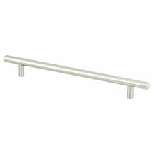 Modern 7-9/16 Inch Center to Center Bar Style Cabinet Handle / Drawer Pull - Transitional Advantage Two
