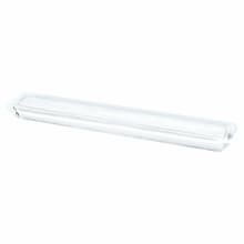 Core 6-5/16" (160mm) Center to Center Rectangular Tab Style Acrylic Cabinet Handle / Drawer Pull