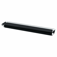 Core 6-5/16" (160mm) Center to Center Rectangular Tab Style Acrylic Cabinet Handle / Drawer Pull