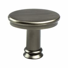 Dierdra 1-7/16 Inch Flat Oval Cabinet Knob / Drawer Knob