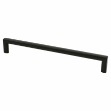 Metro 8-13/16" (224 mm) Inch Center to Center Square Corner Cabinet Handle / Drawer Pull with Mounting Hardware