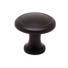 American Classics - Pack of (10) -  1-1/8 Inch Rustic Round Mushroom Cabinet Knobs / Drawer Knobs