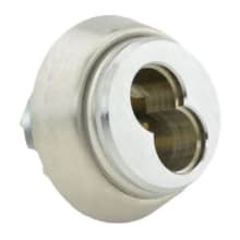 E Series 7-Pin Mortise Cylinder with SFIC Housing, C208 Cam and 3 Rings - Less Core