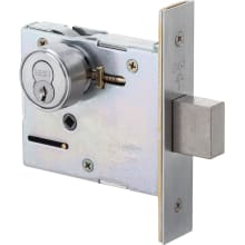 48H Series Single Cylinder Keyed Entry Mortise Lock Deadbolt - Less SFIC