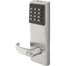 EZ Series Electronic Keyless Entry Door Lever Set with "14" Lever, "KP" Trim, S3 Strike and 2-3/4" Backset - Less SFIC