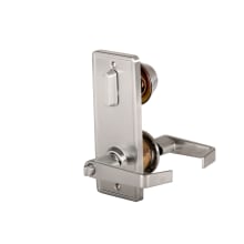 QCI 200 Series Interconnected Double Locking Keyed Entry Door Lever Set with "E" Lever, ANSI Strike and 6-Pin Cylinder