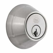 QDB 200 Series Single Cylinder Keyed Entry Deadbolt with 2-3/4" Backset and 6-Pin Cylinder