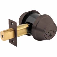 QDB 200 Series Double Cylinder Keyed Entry Deadbolt with 2-3/4" Backset and 6-Pin Cylinder
