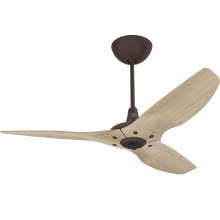 Haiku 52" Universal Mount 3 Blade Indoor Smart Ceiling Fan with Remote Control and Oil Rubbed Bronze Motor / Body
